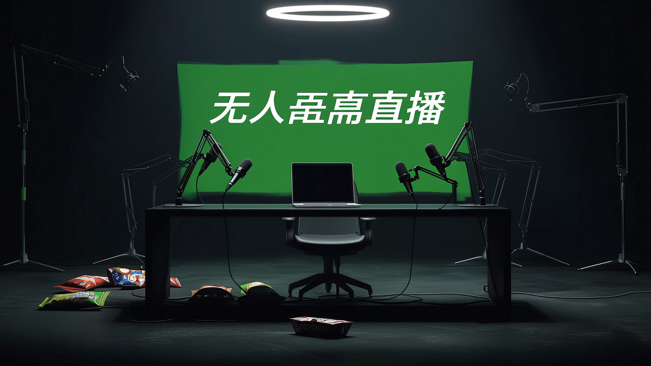 抖音半无人直播实战课，护肤品、饮料、影视会员等抖音无人直播玩法